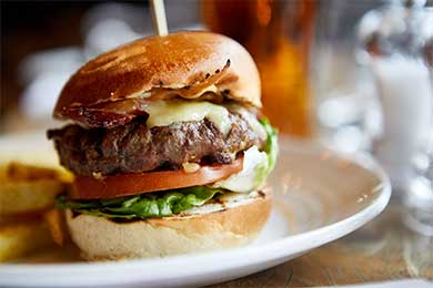 Dining at The Red Lion, Mayfair